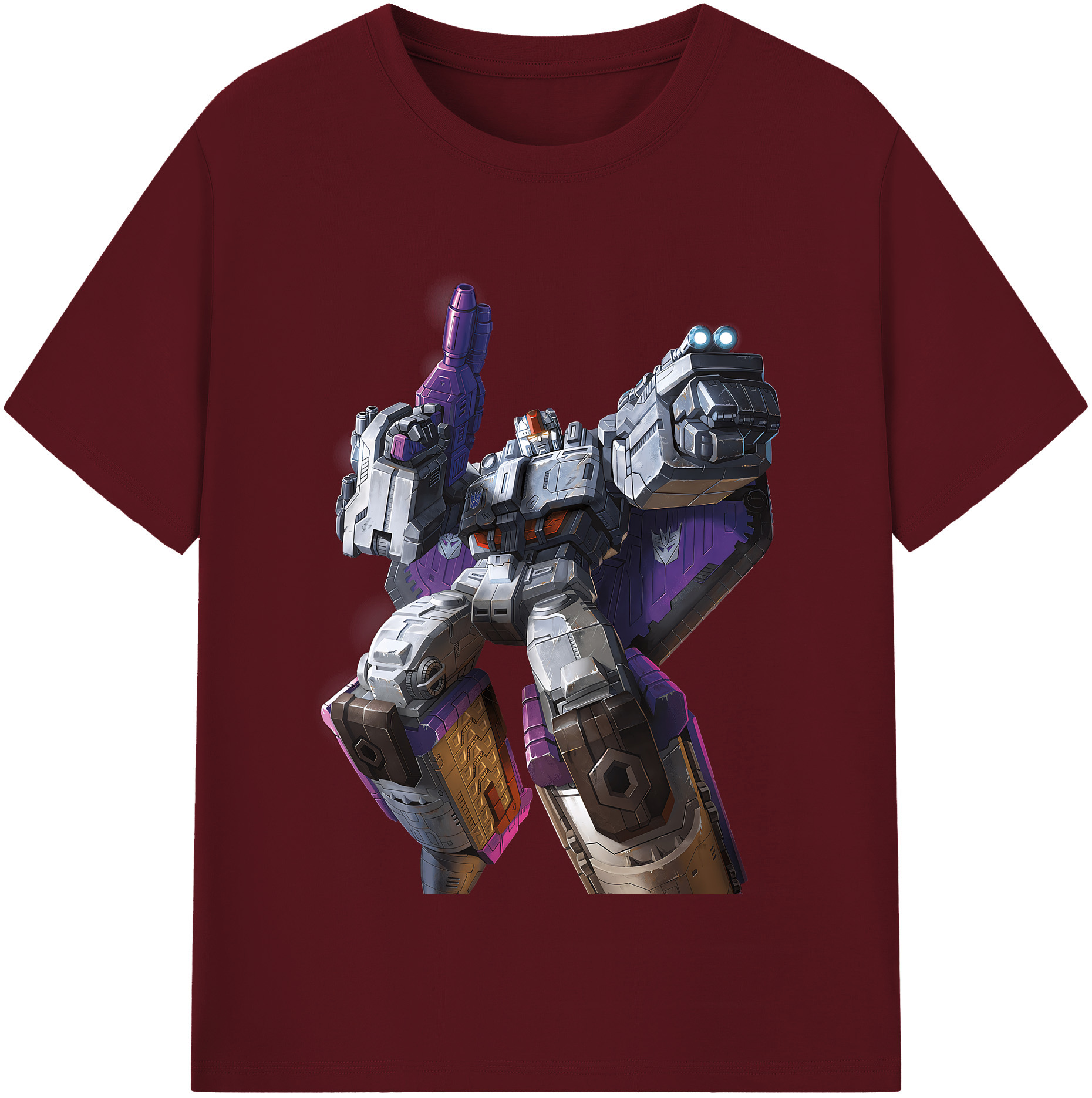 （画像用） Transformers トランスフォーマー 綿100％半袖Tシャツ（フロントプリント）